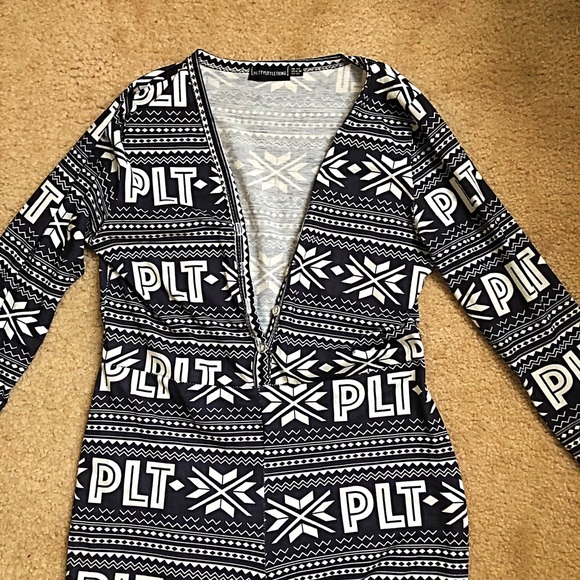 Prettylittlething navy pajama jumpsuit size 10 - Picture 6 of 8